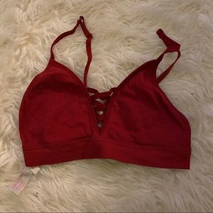 Pink bralette